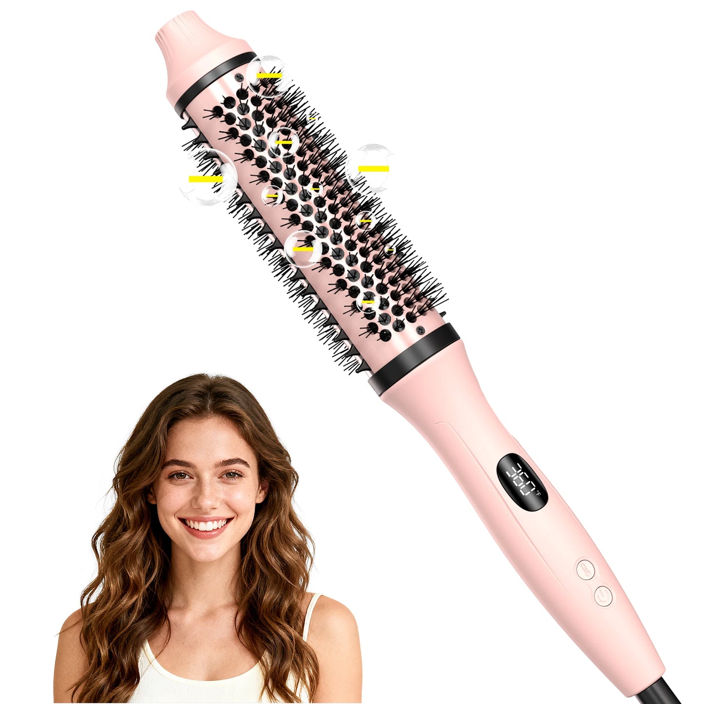 3-in-1 Ionic Thermal Brush